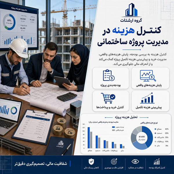 کنترل هزینه در مدیریت پروژه ساختمانی